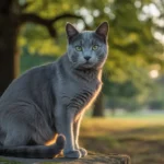 Russian Blue Cat