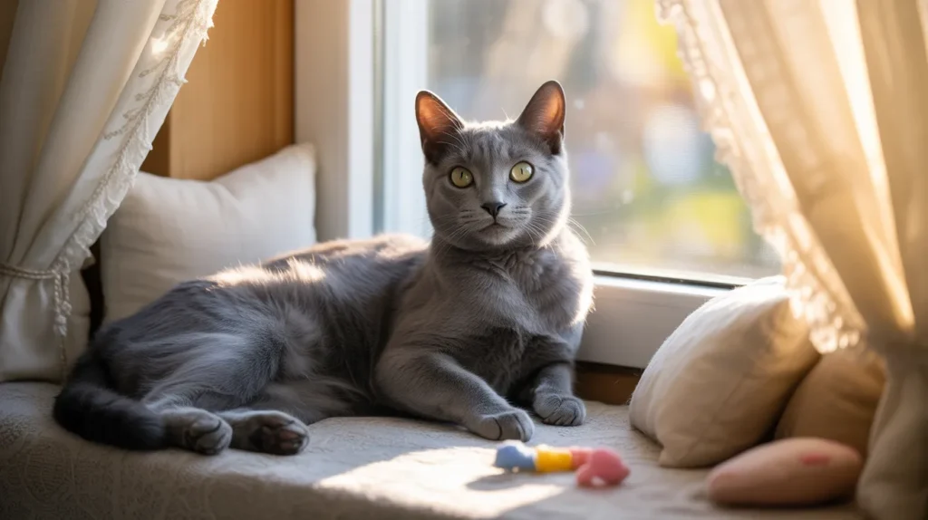 Russian Blue Cat Personality