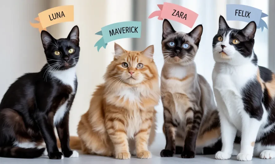 Cool Cat Names: Unique and Trendy Ideas for Your Feline Friend