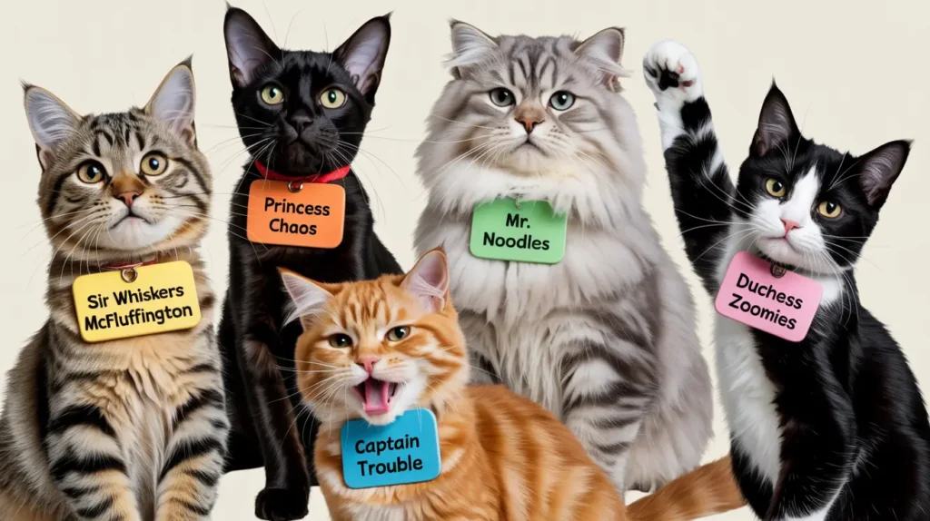 Funny Cat Names