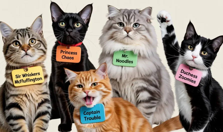 Funny Cat Names: Creative and Hilarious Ideas for Your Feline Friend