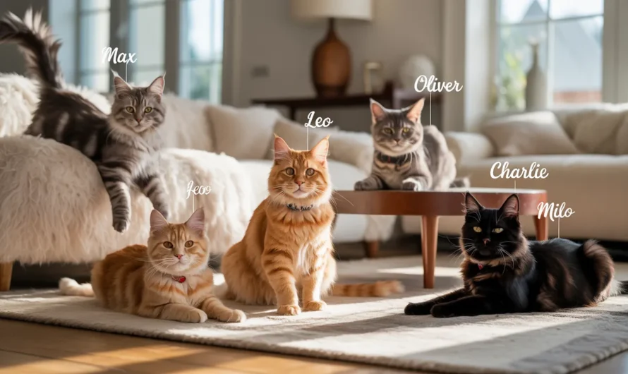 Top 100 Male Cat Names: Unique, Cute, and Popular Ideas for Your Feline