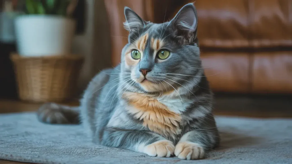 Diluted Tortie Cat